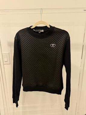 Love Moschino Sweatshirt with Heart Logo